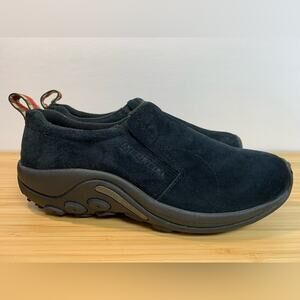 NEW Merrell Men's 9.5 Jungle Moc Slip On Shoe Midnight‎ Black J60825